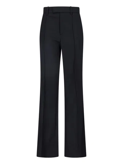 Nili Lotan Tailored Wool Trousers In Black