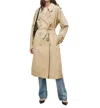 Nili Lotan Tanner Cotton-blend Twill Trench Coat In Green
