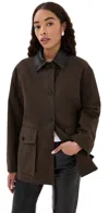 Nili Lotan Temperance Parka Brown In Brown