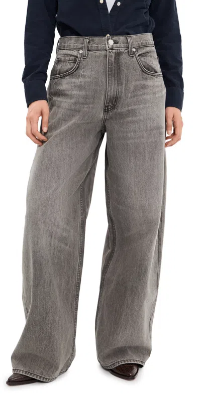 Nili Lotan Terese Jeans Ash Grey Wash In Gray