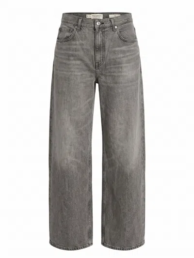 Nili Lotan Wide-leg Jeans In Gray