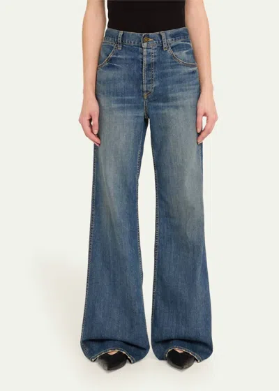 NILI LOTAN TERRELL JEAN IN CLASSIC WASH