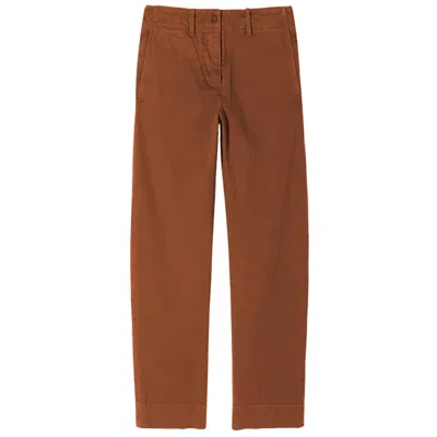 Nili Lotan Tomboy Pant In Caramel In Brown