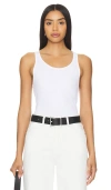 Nili Lotan Women's Jennifer Rib-knit Tank In White