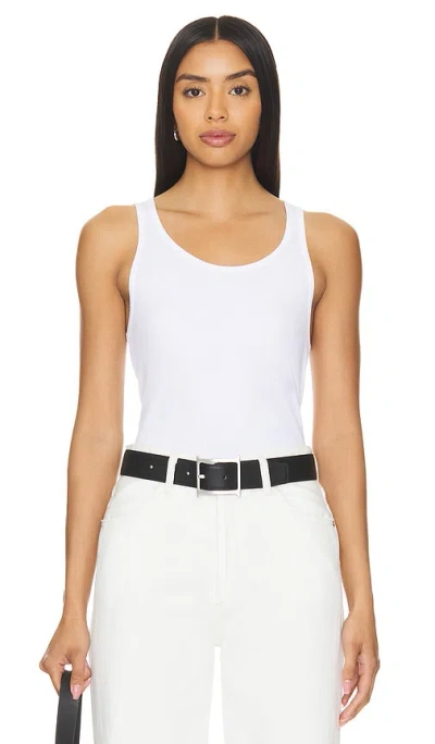 Nili Lotan Women's Jennifer Rib-knit Tank In White