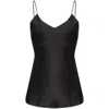 Nili Lotan Isabella Silk Satin Camisole In Black