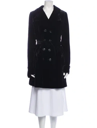 Pre-owned Nili Lotan Trench Coat In Black