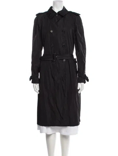 Pre-owned Nili Lotan Trench Coat In Gray