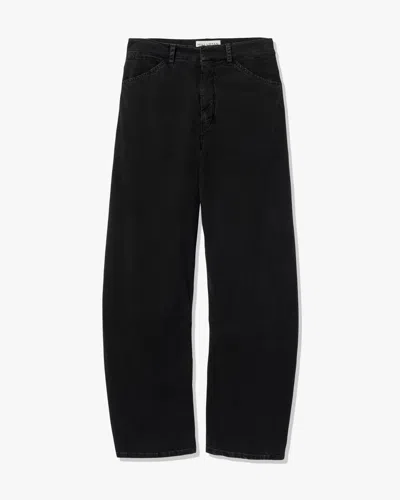 Nili Lotan Tribeca Cotton Pant In Black
