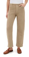 Nili Lotan Tribeca Sweat Pants Desert Taupe In Brown