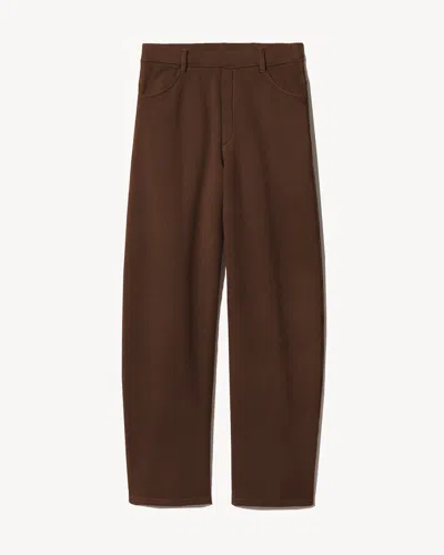 Nili Lotan Tribeca Sweatpant In Brown