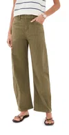 Nili Lotan Tribeca Twill Pants Military Green