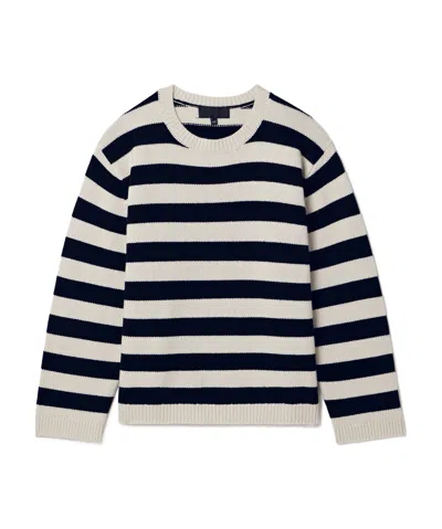 Nili Lotan Trina Striped Sweater In Multi