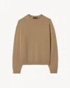 Nili Lotan Trisha Cashmere Sweater In Brown