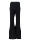 Nili Lotan Bootcut Trousers In Black