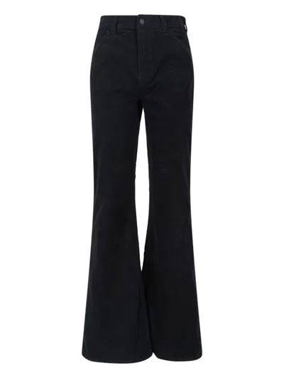 Nili Lotan Bootcut Trousers In Black