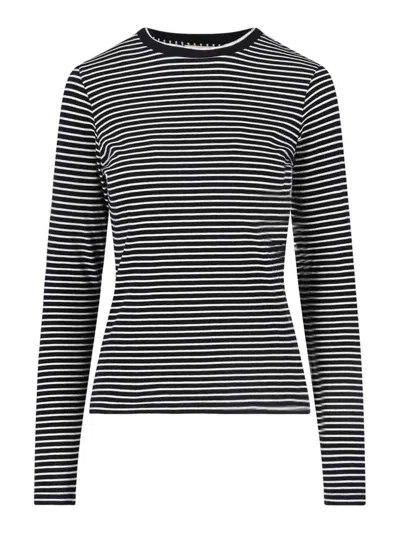 Nili Lotan Simone Tee In Gray