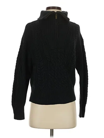 Pre-owned Nili Lotan Turtleneck Sweater In Black