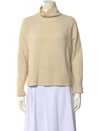 Pre-owned Nili Lotan Turtleneck Sweater In Neutral