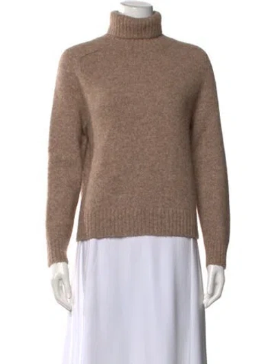 Pre-owned Nili Lotan Turtleneck Sweater In Neutral