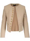 Nili Lotan Jacke Aus Tweed In Nude