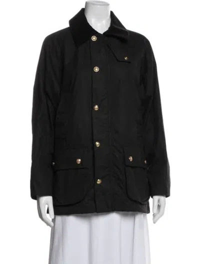 Pre-owned Nili Lotan Utility Jacket In Blue