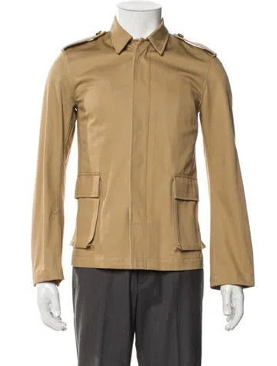 Pre-owned Nili Lotan Utility Jacket In Neutral