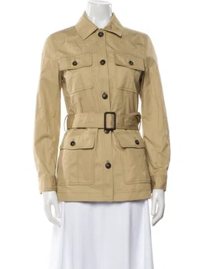 Pre-owned Nili Lotan Utility Jacket W/ Tags In Neutral