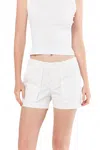 Nili Lotan Utility Short In White In White