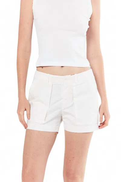 Nili Lotan Utility Short In White