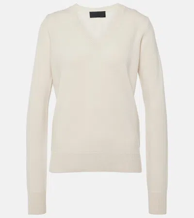 Nili Lotan Valdorf Cashmere Sweater In White