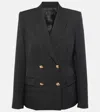 Nili Lotan Veda Wool Double-breasted Jacket In Black