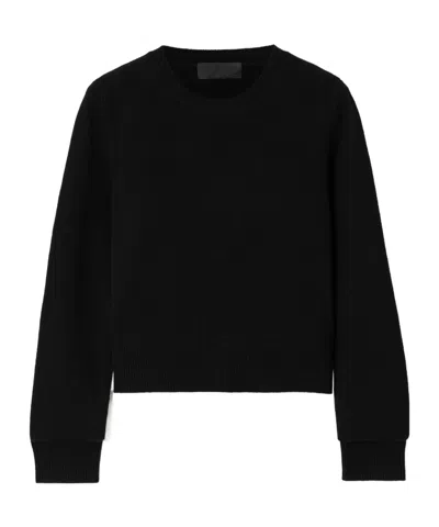 Nili Lotan Venus Long Sleeve Sweater In Black