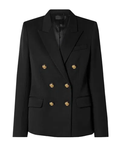 Nili Lotan Vira Double-breasted Suit Jacket In Black