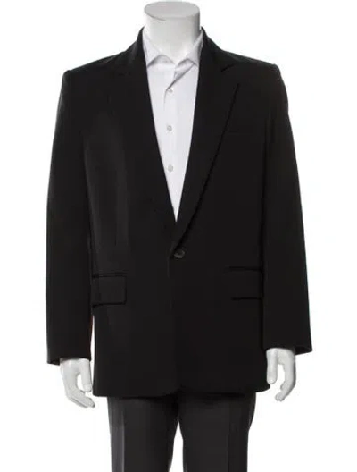 Pre-owned Nili Lotan Virgin Wool Blazer In Gray