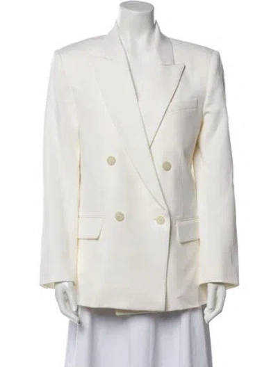 Pre-owned Nili Lotan Virgin Wool Blazer In Neutral