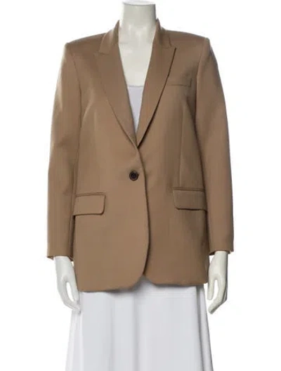 Pre-owned Nili Lotan Virgin Wool Blazer In Neutral