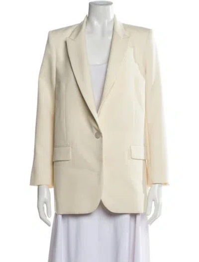 Pre-owned Nili Lotan Virgin Wool Blazer In Neutral