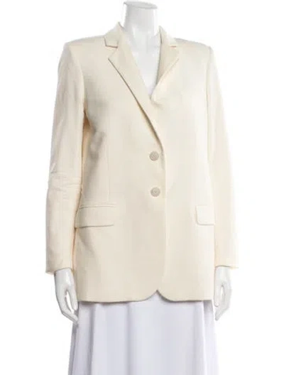 Pre-owned Nili Lotan Virgin Wool Blazer In Neutral