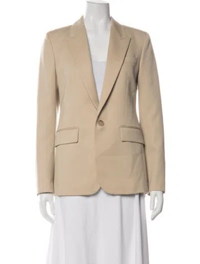 Pre-owned Nili Lotan Virgin Wool Blazer In Neutrals