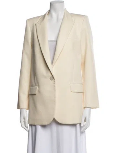 Pre-owned Nili Lotan Virgin Wool Blazer In Neutrals