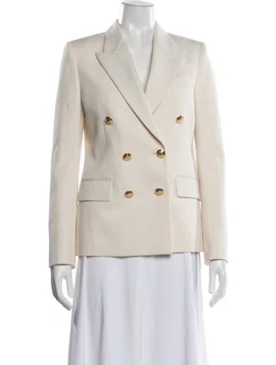 Pre-owned Nili Lotan Virgin Wool Blazer In Neutrals