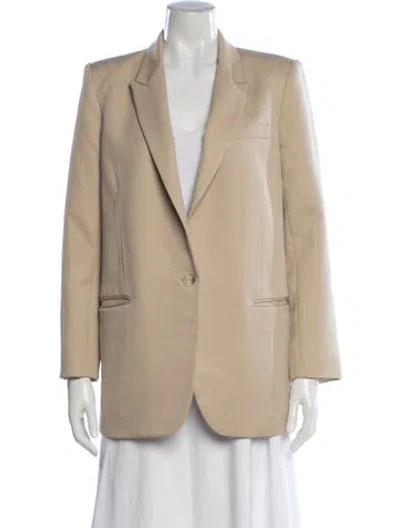 Pre-owned Nili Lotan Virgin Wool Blazer In Neutrals