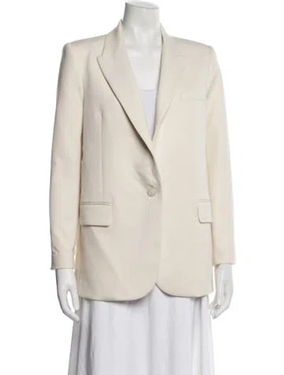 Pre-owned Nili Lotan Virgin Wool Blazer In Neutrals