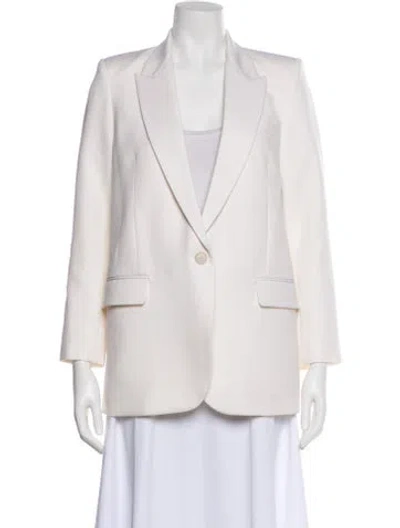 Pre-owned Nili Lotan Virgin Wool Blazer In Pink