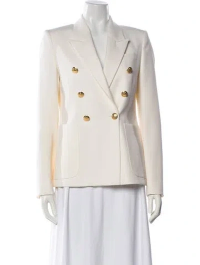 Pre-owned Nili Lotan Virgin Wool Blazer W/ Tags In Neutral