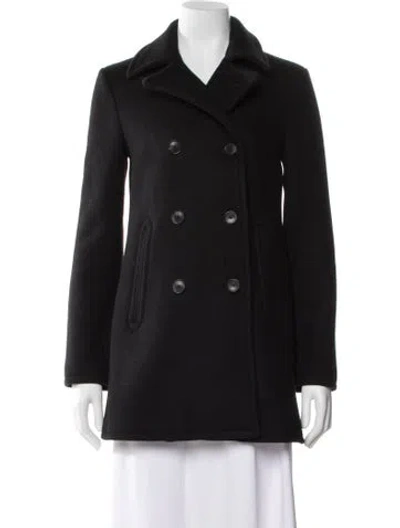 Pre-owned Nili Lotan Virgin Wool Evening Jacket In Black