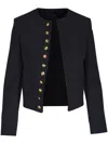 Nili Lotan Virgin Wool Jacket In Black
