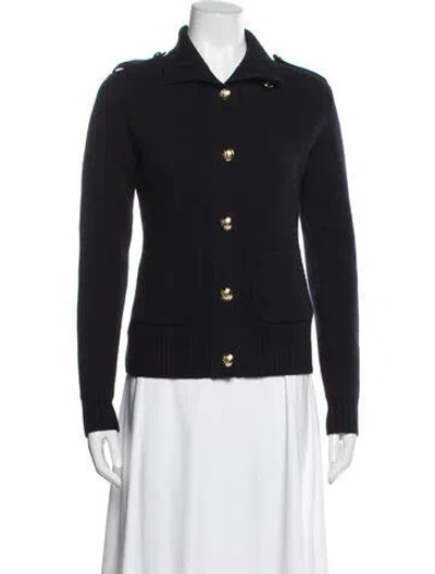 Pre-owned Nili Lotan Virgin Wool Sweater In Black