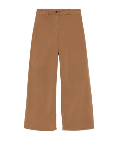 Nili Lotan Waistband Loop Casual Pants In Brown